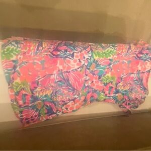 Lilly Pulitzer Multicolor Tropical Print Skirt